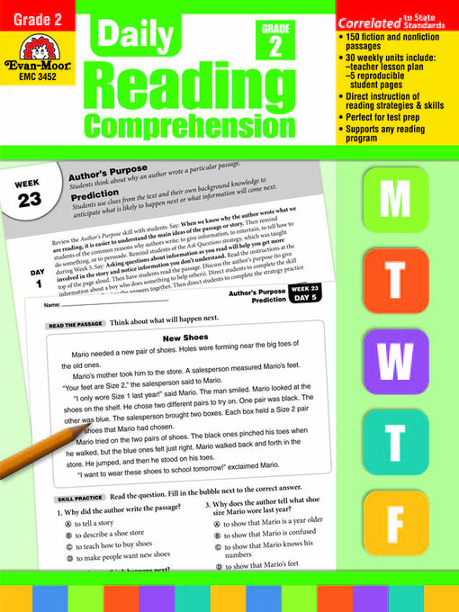 Title details for Daily Reading Comprehension by Evan-Moor Educational Publishers - Available